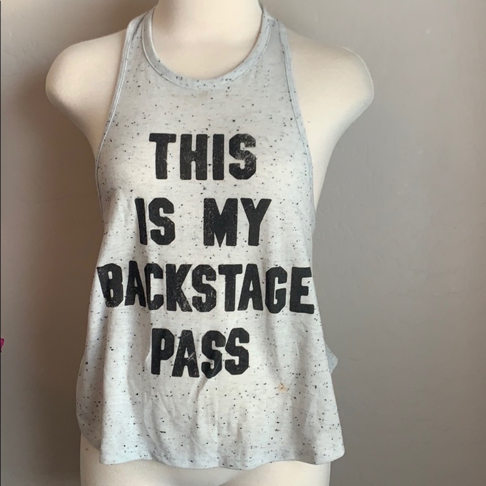 Grey tank top
